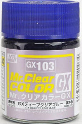 Mr Hobby: Mr Color GX 103 - Deep Clear Blue - Trinity Hobby