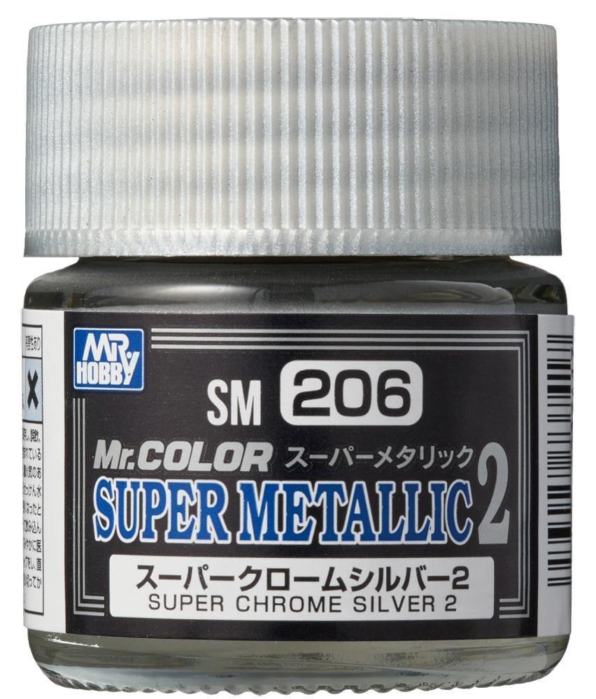 Mr Hobby: Mr Color Super Metallic - Super Chrome Silver 2 - Trinity Hobby