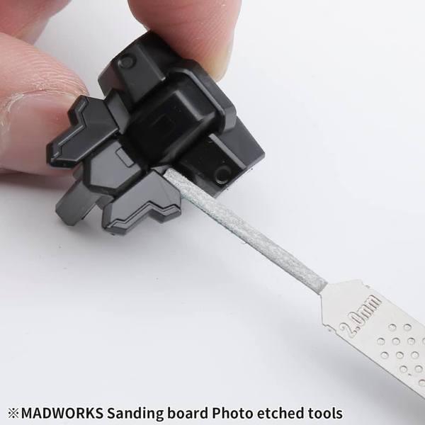 Madworks: Madworks MT18 Sanding Board Photo Etched Tools - Trinity Hobby