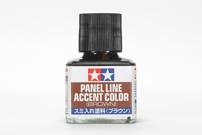 Tamiya: PANEL LINE ACCENT COLOR--BROWN - Trinity Hobby
