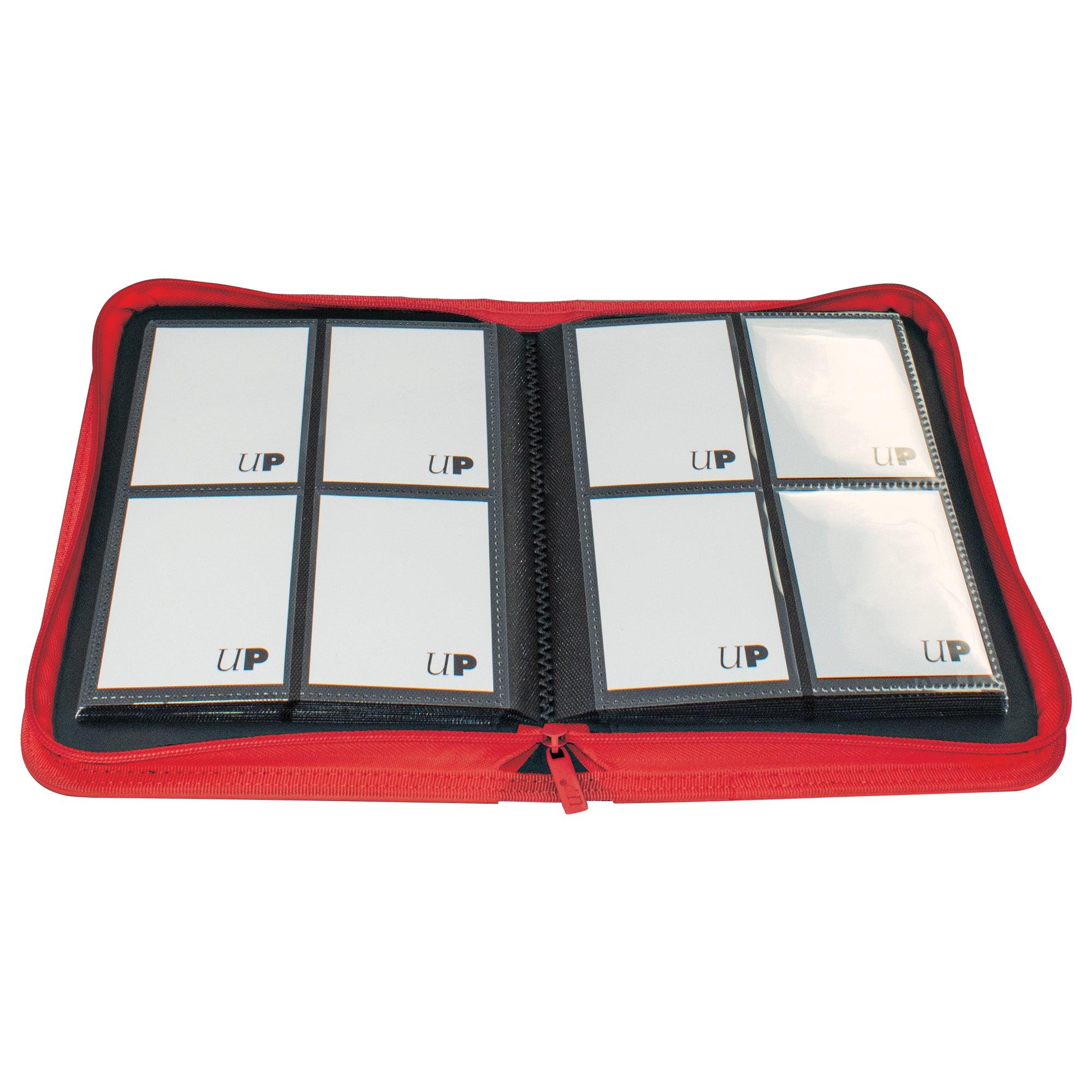 UP ZIP BINDER PRO VIVID 4PKT RED - Trinity Hobby