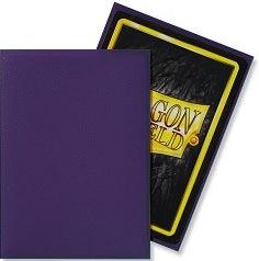 DRAGON SHIELD SLEEVES MATTE PURPLE 100CT - Trinity Hobby