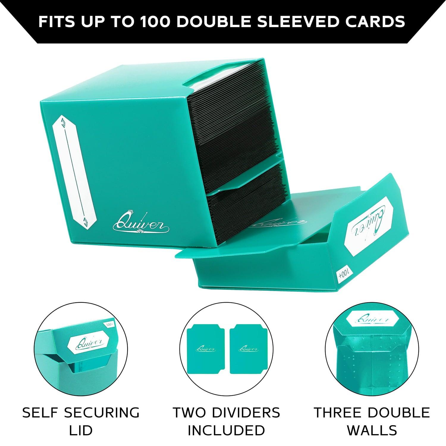 QUIVER TIME BUNDLE DECK BLOCK 100+/SLEEVES GREEN - Trinity Hobby