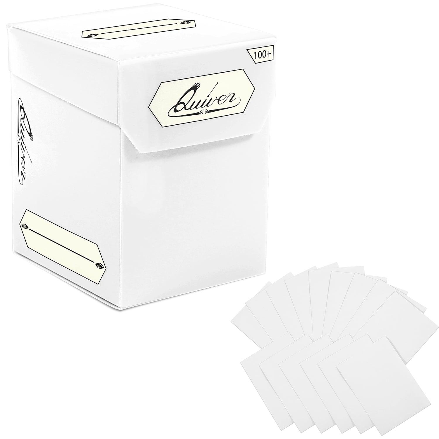 QUIVER TIME BUNDLE DECK BLOCK 100+/SLEEVES WHITE - Trinity Hobby