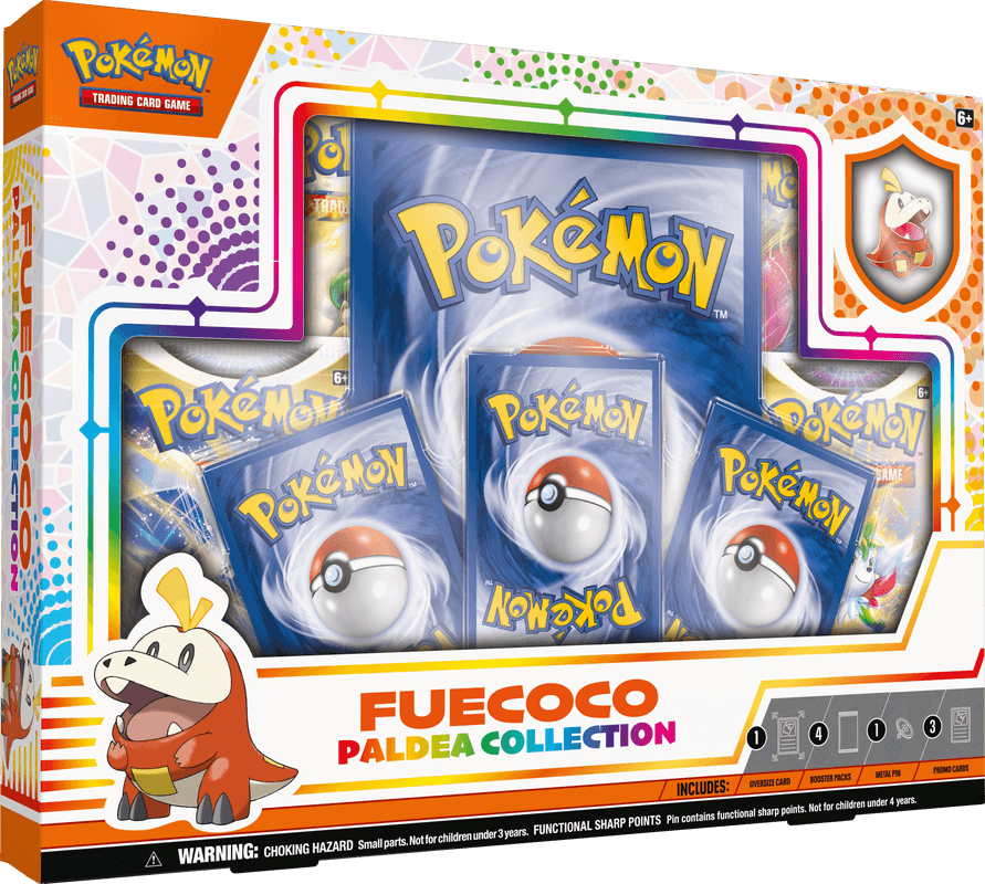 POKEMON PALDEA COLLECTION - Fuecoco - Trinity Hobby