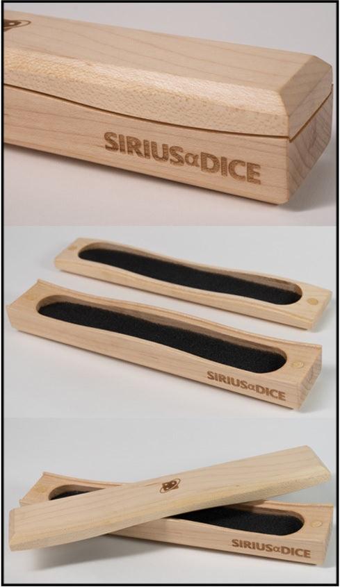 Sirius Dice WOODEN DICE VAULT MAPLE - Trinity Hobby