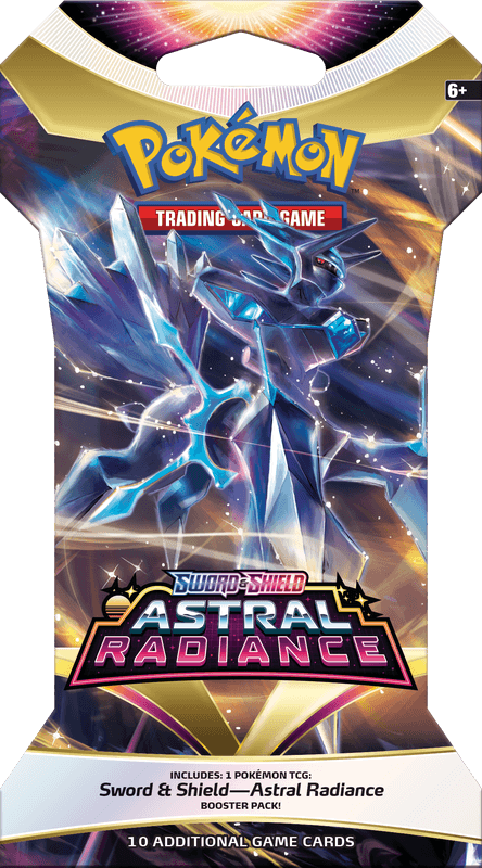 SLEEVED POKEMON SWSH10 ASTRAL RADIANCE PACK - Trinity Hobby