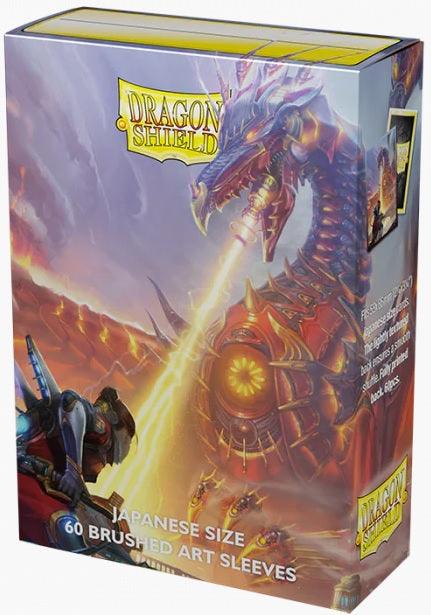 DRAGON SHIELD SLEEVES 'BOLT REAPER' JAPANESE 60CT - Trinity Hobby
