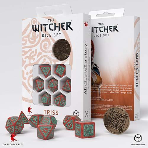 WITCHER DICE SET TRISS MERIGOLD THE FEAR - Trinity Hobby