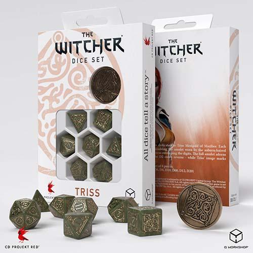 WITCHER DICE SET TRISS THE FOURTEENTH - Trinity Hobby