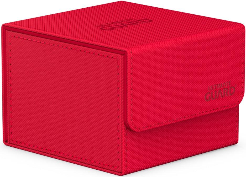 UG DECK CASE SIDEWINDER 133+ MONOCOLOR RED - Trinity Hobby