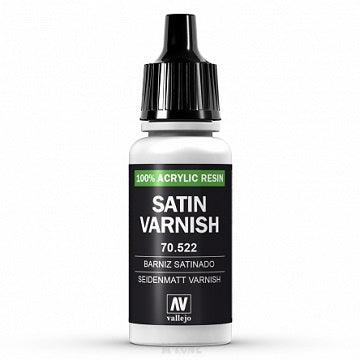 VALLEJO: AUXILIARY PERMANENT SATIN VARNISH - Trinity Hobby