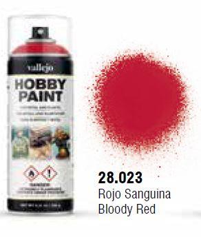 Vallejo Aerosol - Bloody Red 400ml - Trinity Hobby