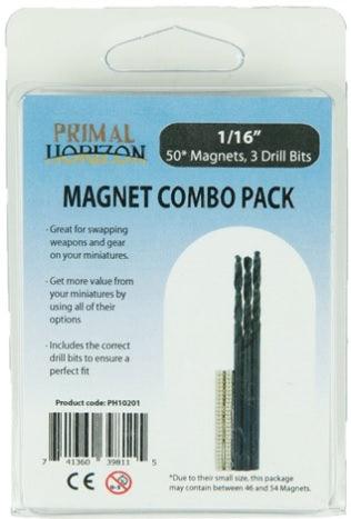 MAGNETS: COMBO PACK 1/16 X 1/32 (50 + DRILLX3) - Trinity Hobby