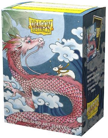 Dragon Shield: The Great Wave Brushed-Art Sleeves (100 ct