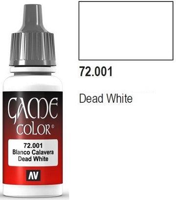 GAME COLOR 001 : DEAD WHITE (17ml) - Trinity Hobby