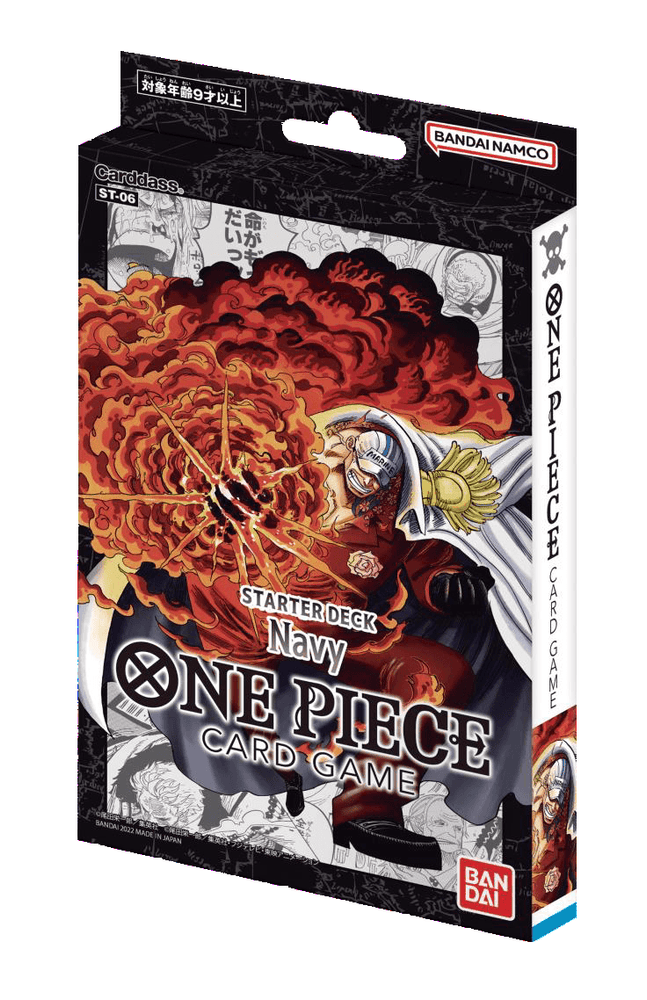 ONE PIECE CG NAVY STARTER DECK - Trinity Hobby