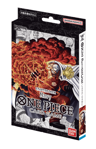 ONE PIECE CG NAVY STARTER DECK - Trinity Hobby