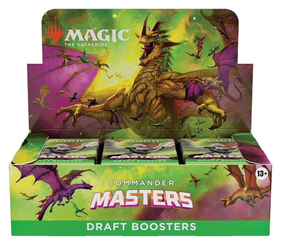 MTG COMMANDER MASTERS DRAFT BOOSTER - Trinity Hobby