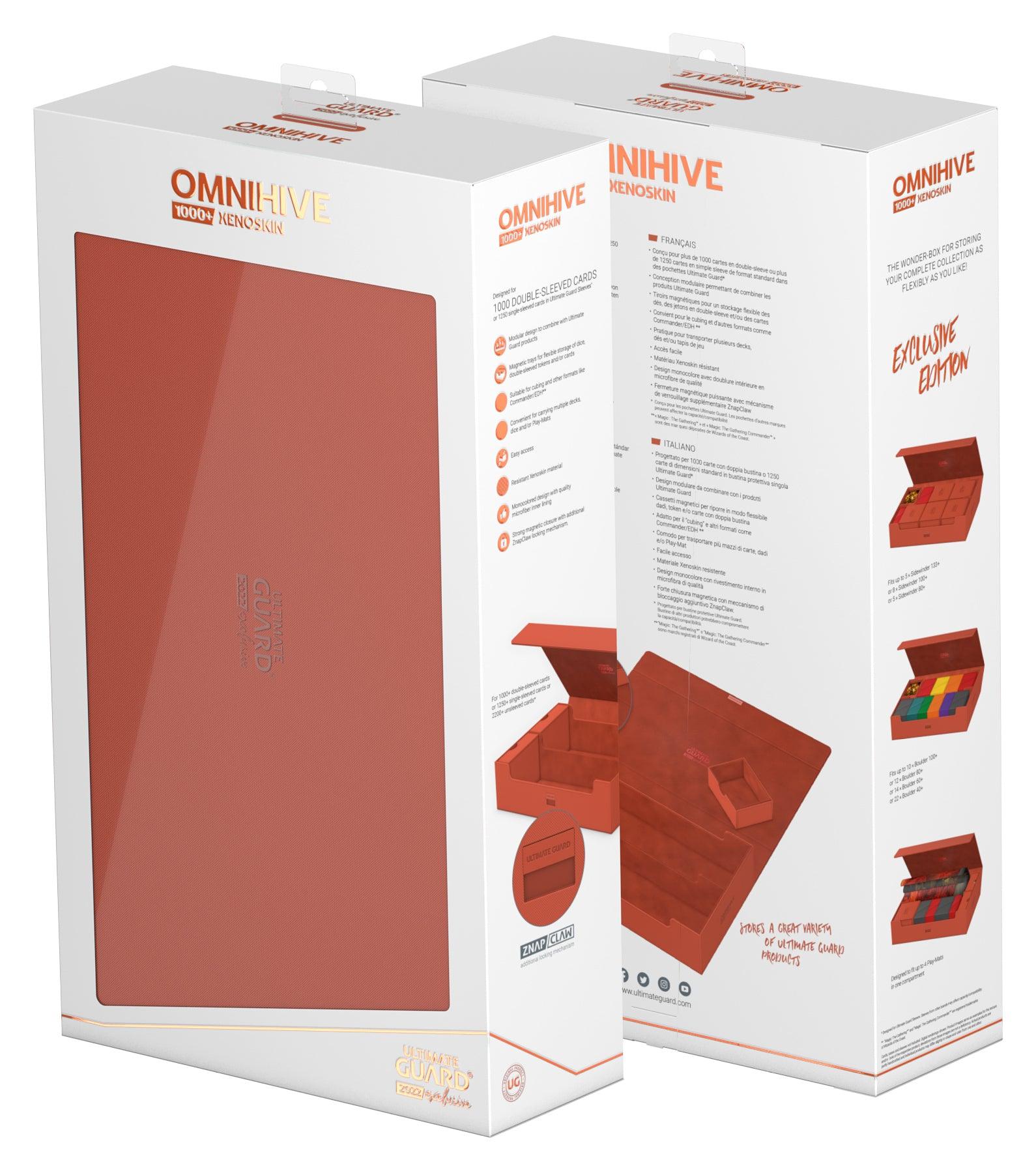 UG DECK CASE OMNIHIVE 2022 EXCLUSIVE ORANGE 1000+ - Trinity Hobby