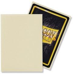 DRAGON SHIELD SLEEVES IVORY MATTE 100CT - Trinity Hobby