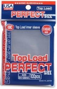 KMC PERFECT FIT SLEEVES 100CT - Trinity Hobby