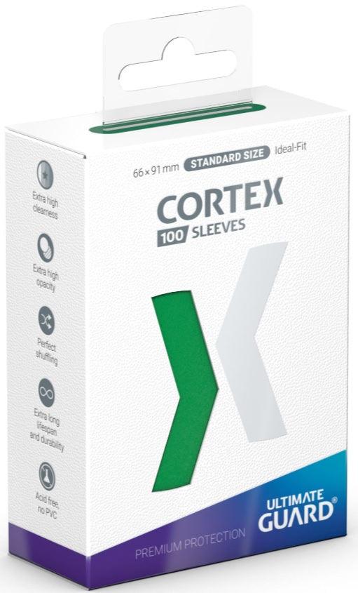 UG SLEEVES CORTEX STANDARD GLOSSY GREEN - Trinity Hobby