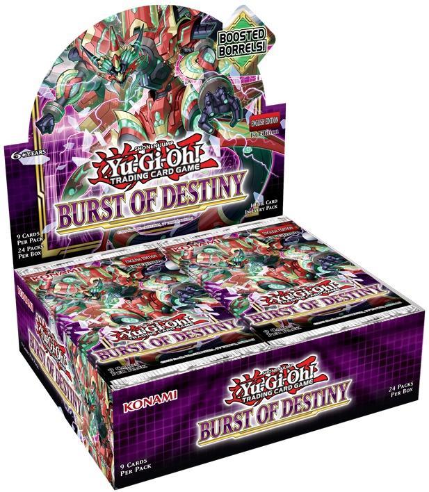 Yugioh - Burst Of Destiny Booster Box 1st edition