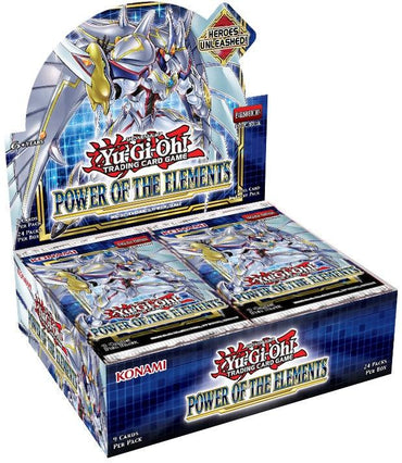Yugioh - POWER OF THE ELEMENTS BOOSTER BOX - Trinity Hobby