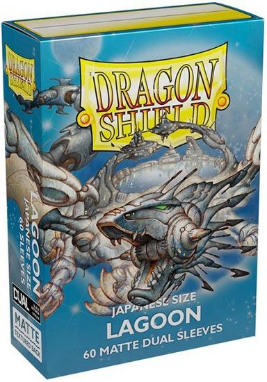 DRAGON SHIELD SLEEVES JAPANESE MATTE DUAL LAGOON - Trinity Hobby