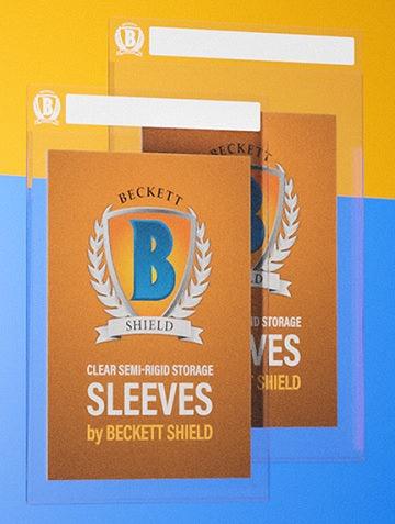 BECKETT SHIELD SLEEVES SEMI-RIGID STORAGE THICK - Trinity Hobby