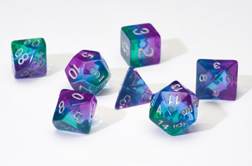SD TRANSLUCENT BLUE AURORA RESIN 7-DIE SET - Trinity Hobby