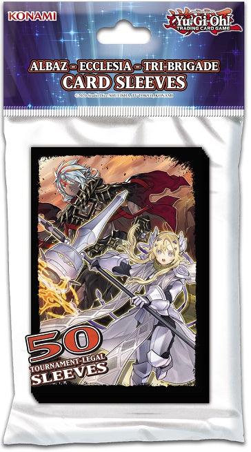 YGO ALBAZ ECCLESIA TRI-BRIGADE CARD SLEEVES - Trinity Hobby