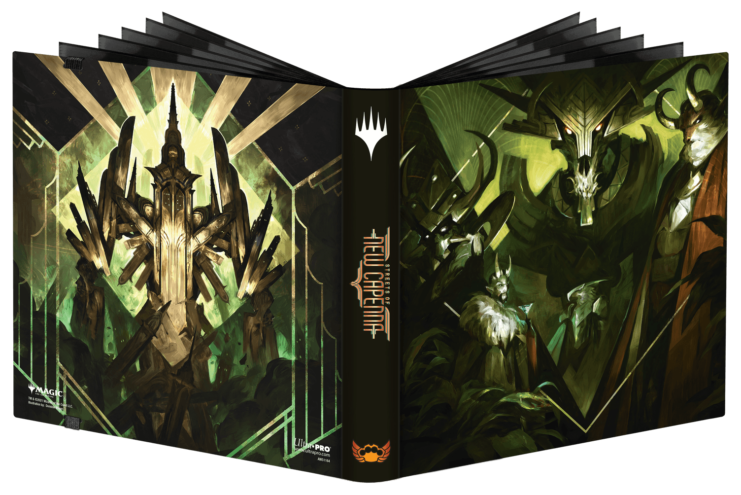 UP BINDER PRO 12PKT MTG STREETS OF NEW CAPENNA - Trinity Hobby