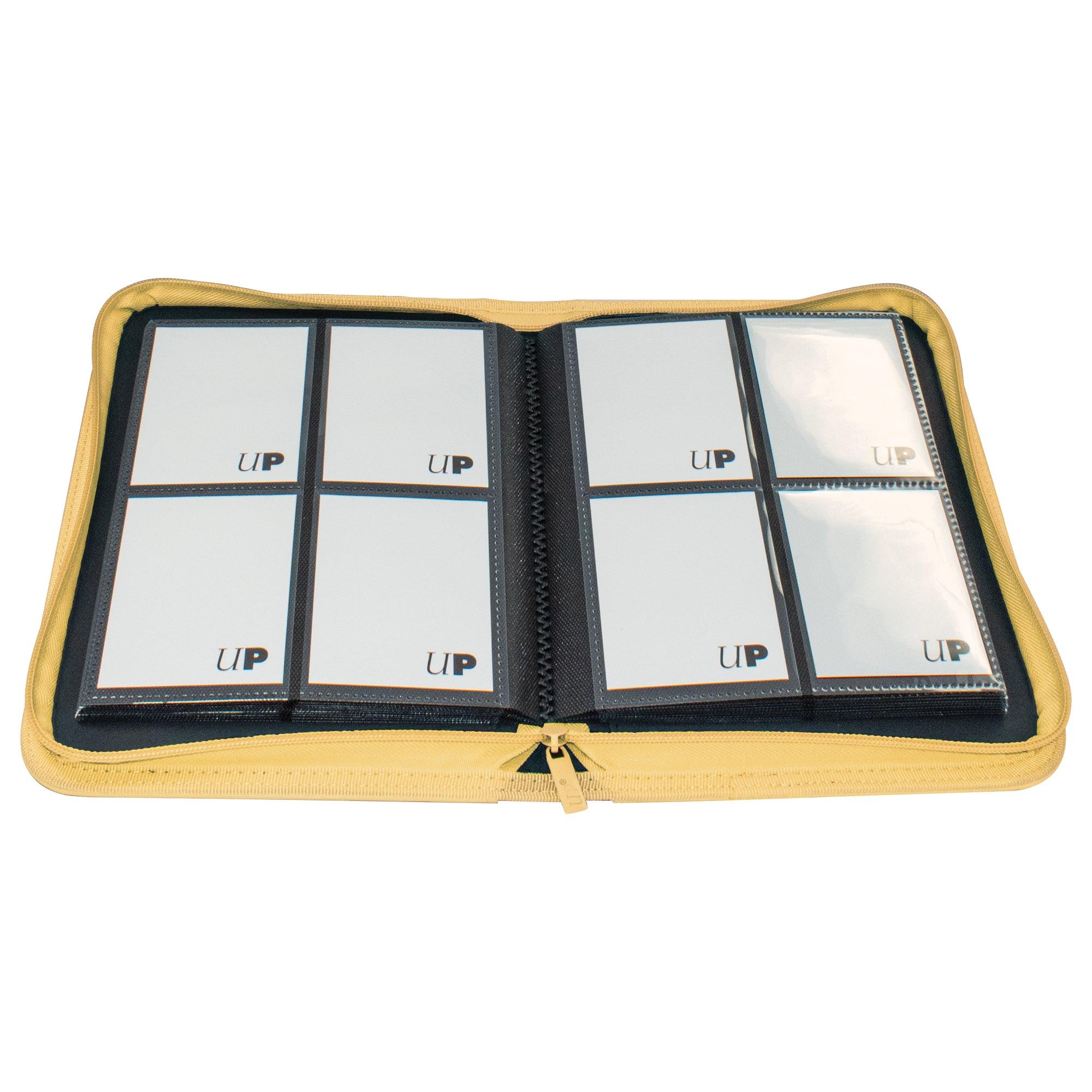 UP ZIP BINDER PRO VIVID 4PKT YELLOW - Trinity Hobby