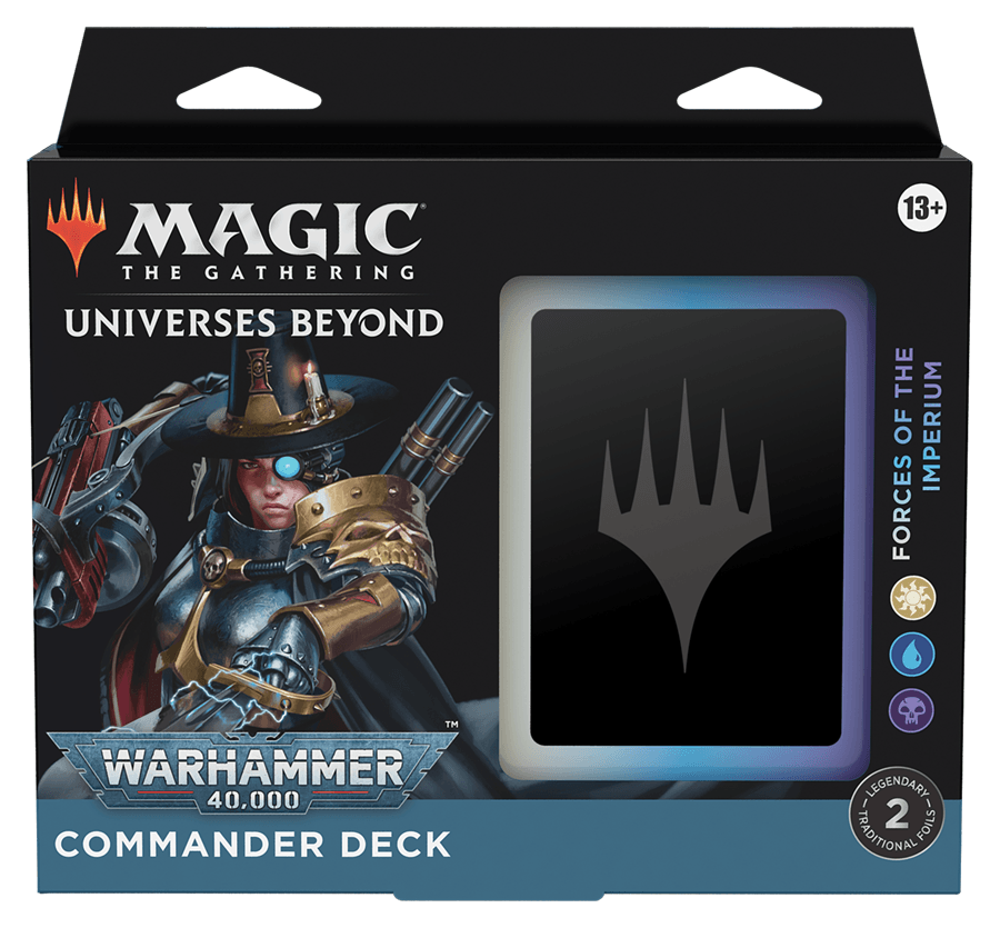MTG WARHAMMER 40000 COMMANDER REGULAR DECK - Forces of the Imperium - Trinity Hobby