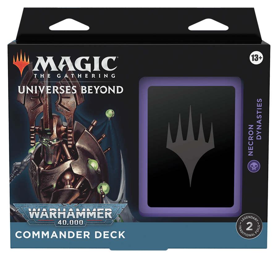 MTG WARHAMMER 40000 COMMANDER REGULAR DECK - Necron Dynasties - Trinity Hobby