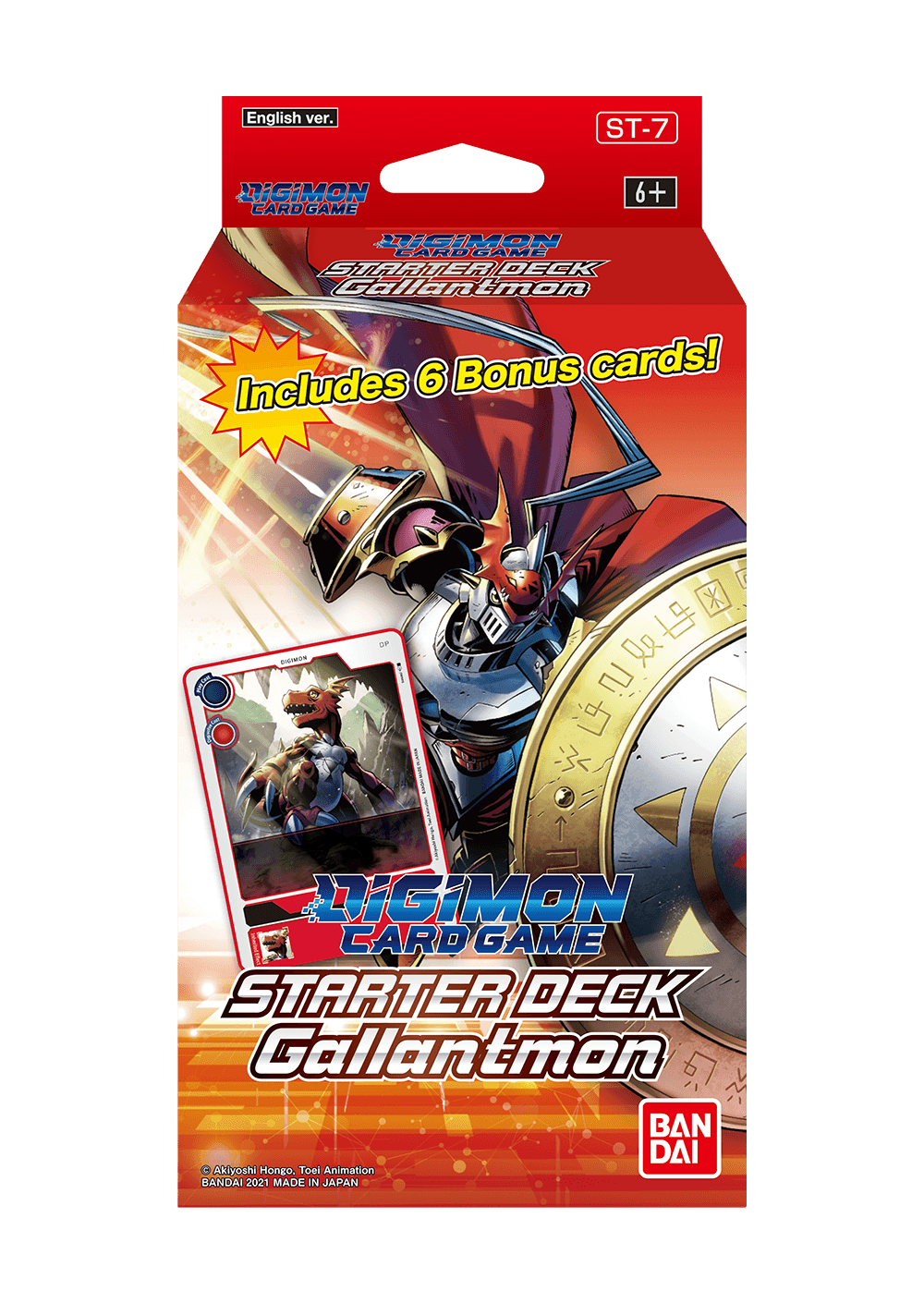 DIGIMON STARTER DECK GALLANTMON - Trinity Hobby