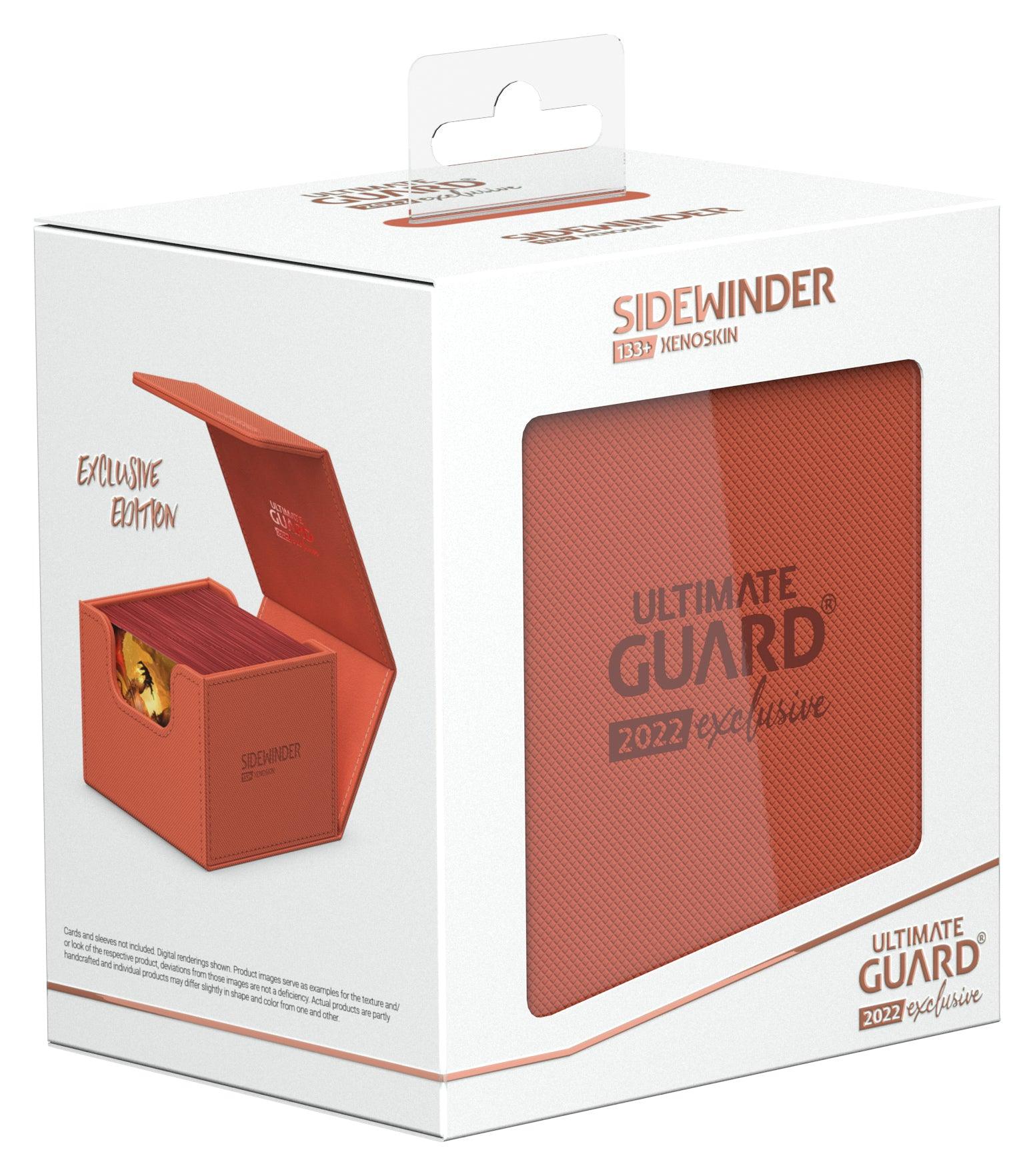 Ultimate Guard - DECK CASE SIDEWINDER 2022 EXCLUSIVE ORANGE 133+ - Trinity Hobby