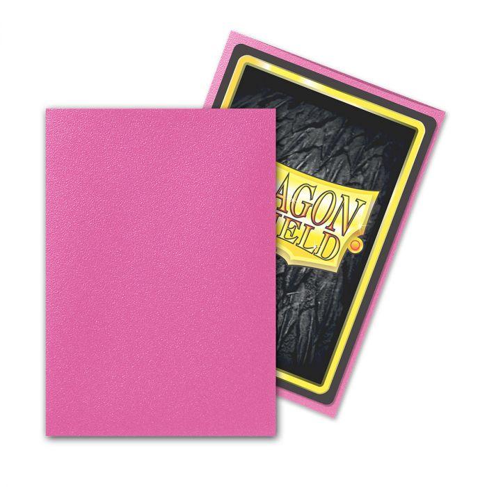 DRAGON SHIELD SLEEVES JAPANESE MATTE PINK DIAMOND 60CT - Trinity Hobby