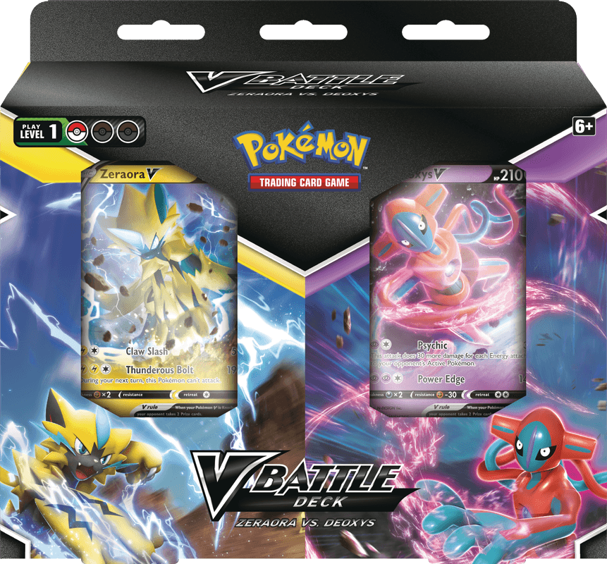POKEMON V BATTLE DECK DEOXYS VS ZERAORA - Trinity Hobby