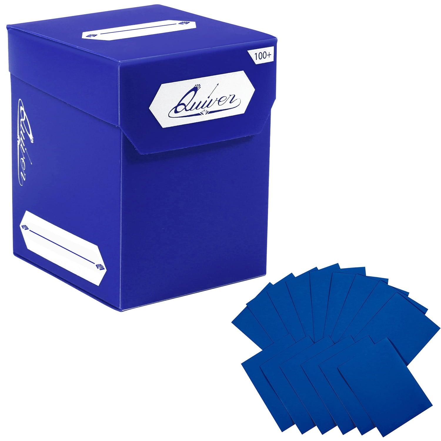 QUIVER TIME BUNDLE DECK BLOCK 100+/SLEEVES BLUE - Trinity Hobby