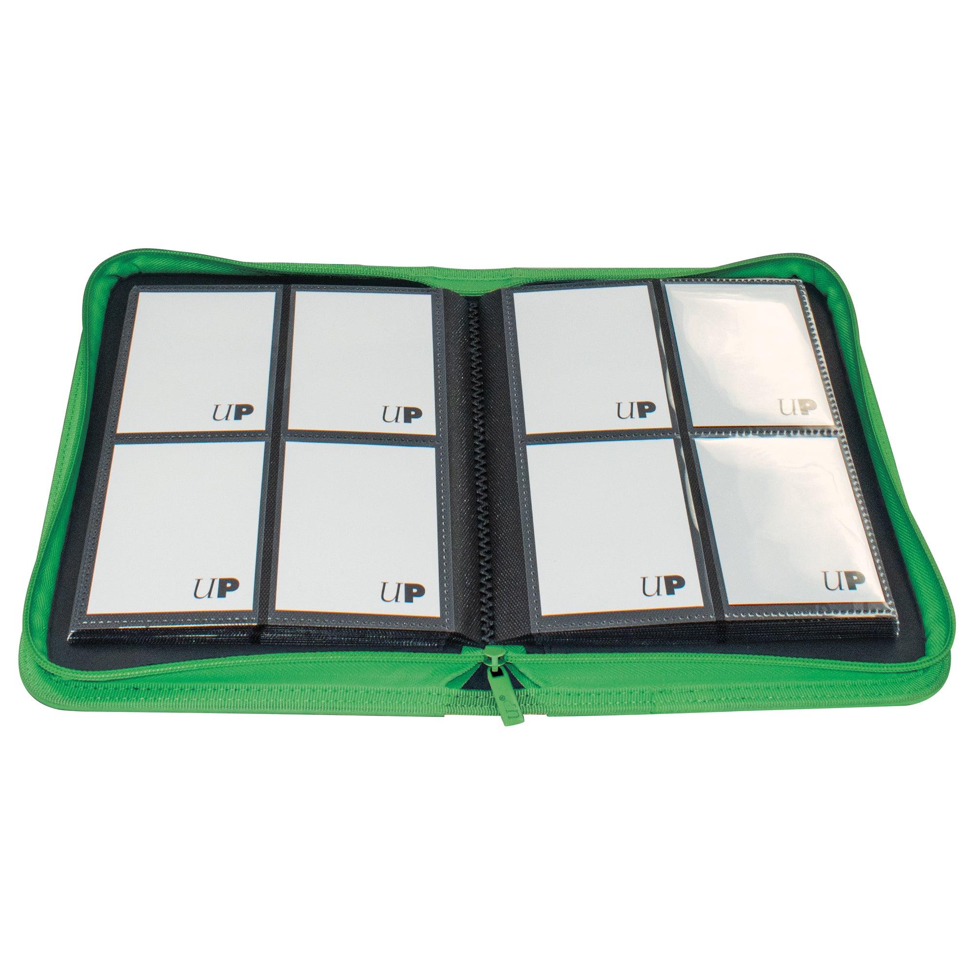 UP ZIP BINDER PRO VIVID 4PKT GREEN - Trinity Hobby