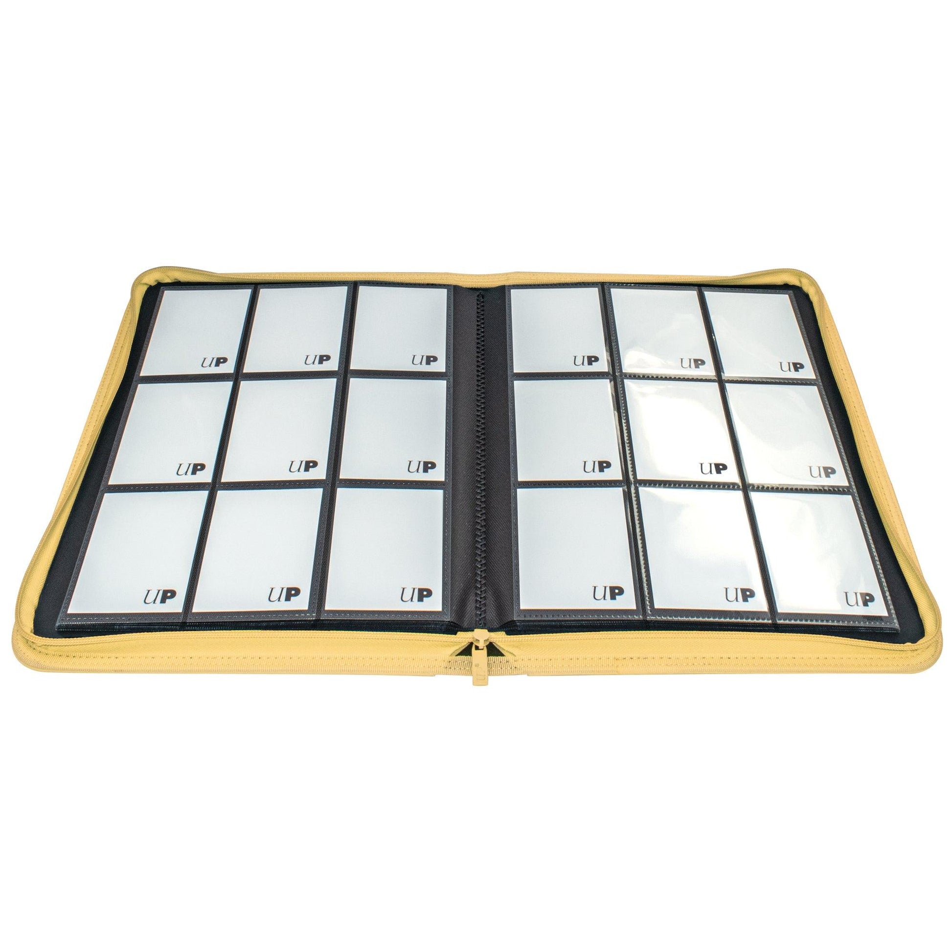 UP ZIP BINDER PRO VIVID 9PKT YELLOW - Trinity Hobby