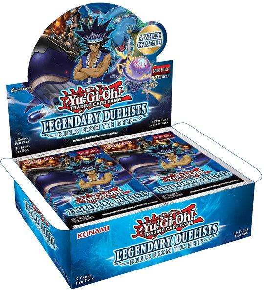 [Sale] Yugioh - LEGENDARY DUELISTS DUELS FROM THE DEEP BOOSTER BOX - Trinity Hobby