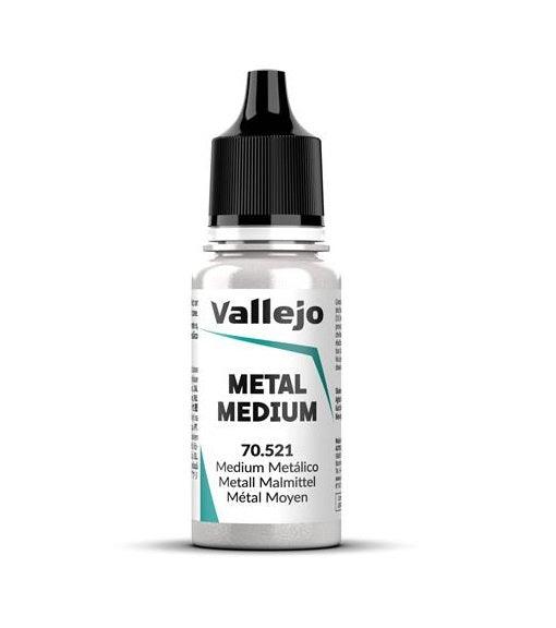 VALLEJO: AUXILIARY METAL MEDIUM (17ML) - Trinity Hobby