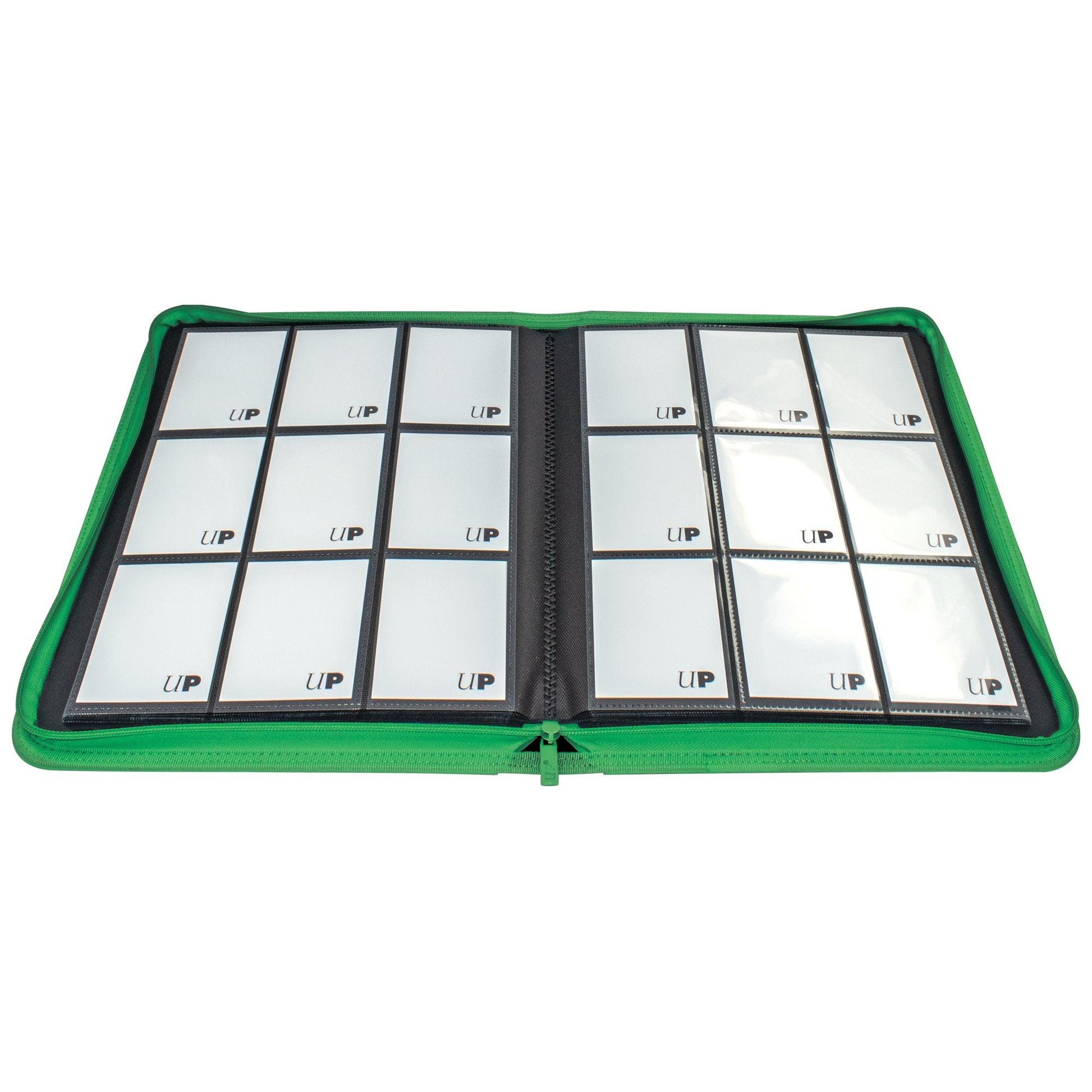 UP ZIP BINDER PRO VIVID 9PKT GREEN - Trinity Hobby