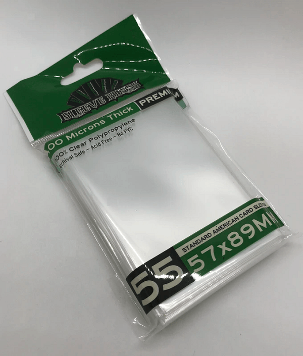 Sleeve Kings: Standard American/USA Card Game Sleeves 57mm x 89mm (55ct)