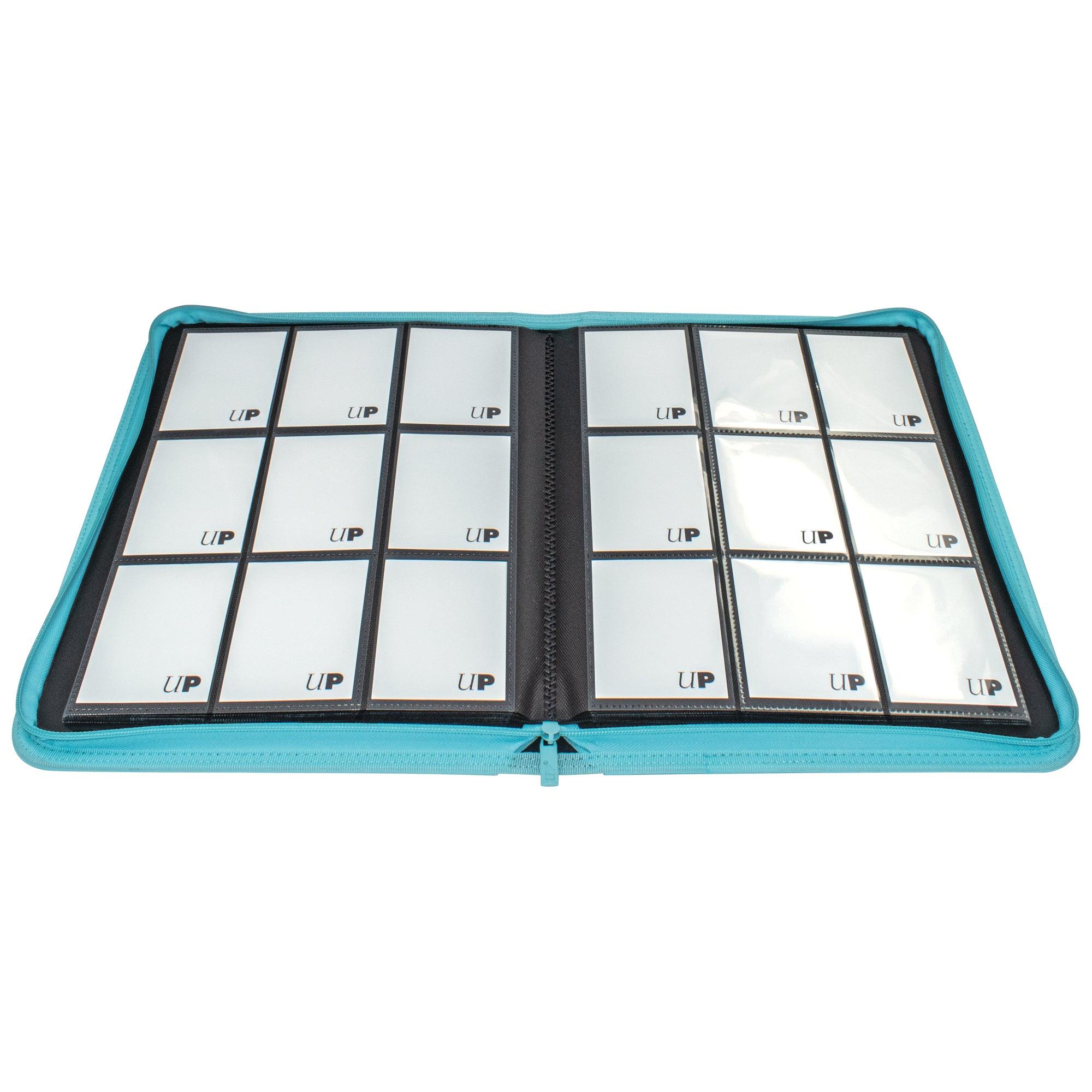 UP ZIP BINDER PRO VIVID 9PKT LIGHT BLUE - Trinity Hobby