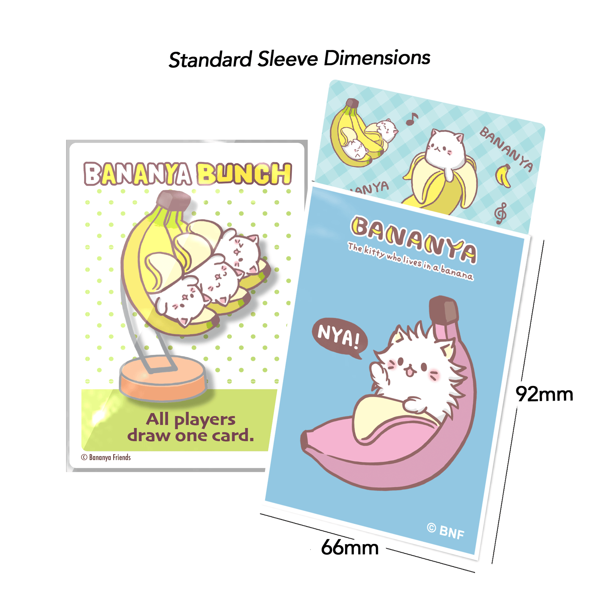 PLAYER'S CHOICE SLEEVES BANANYA LONG HAIRED (BLUE) - Trinity Hobby